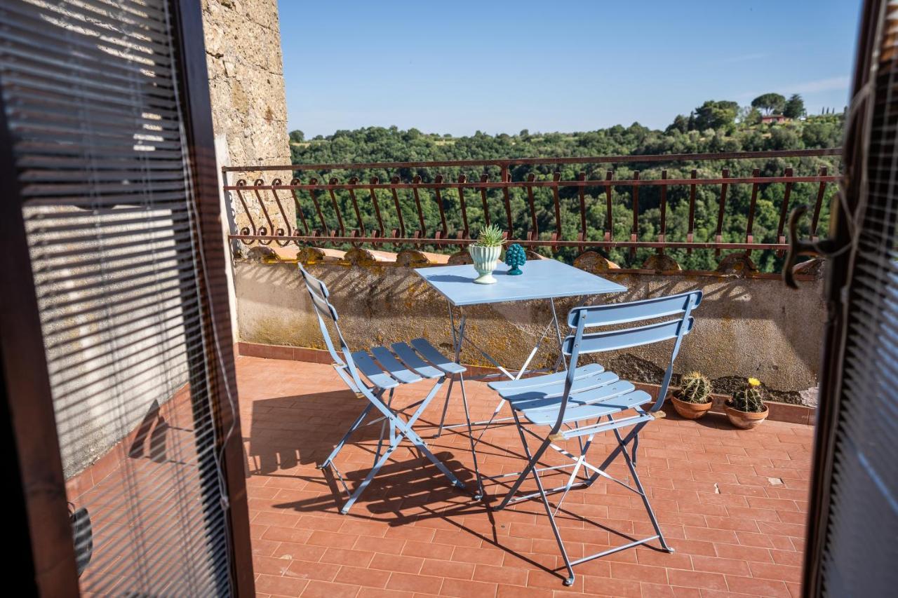 Le Antiche Viste Apartment Pitigliano Bagian luar foto