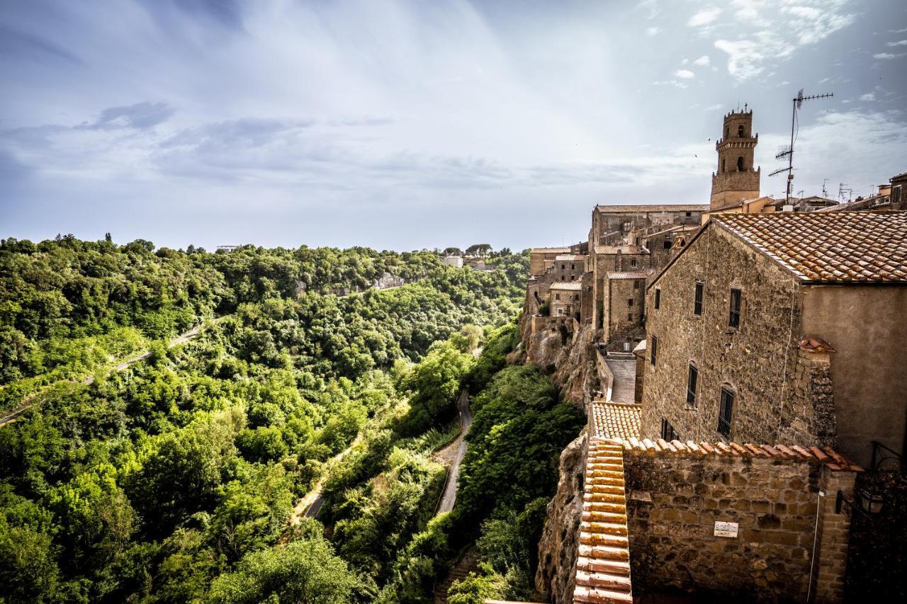 Le Antiche Viste Apartment Pitigliano Bagian luar foto